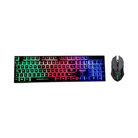 Kit Combo Gamer Njoytech Teclado + Mouse 6 bot Backlight-0