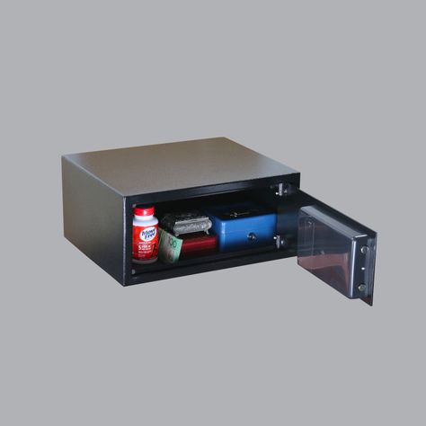 Caja Fuerte Halten Digital Rectangular Acero 22,5 Lts Negra-2