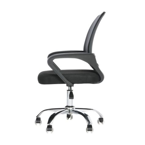 Silla De Oficina Áncora Ergonómica Para Escritorio Negra-5