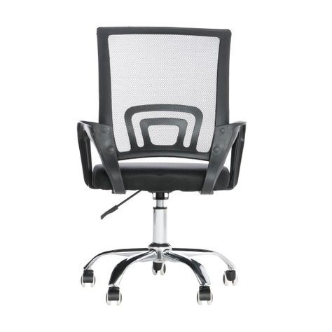Silla De Oficina Áncora Ergonómica Para Escritorio Negra-7