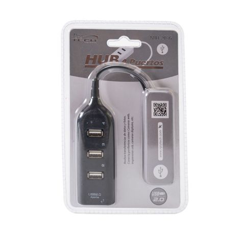Hub Njoytech USB 4 Puertos-1