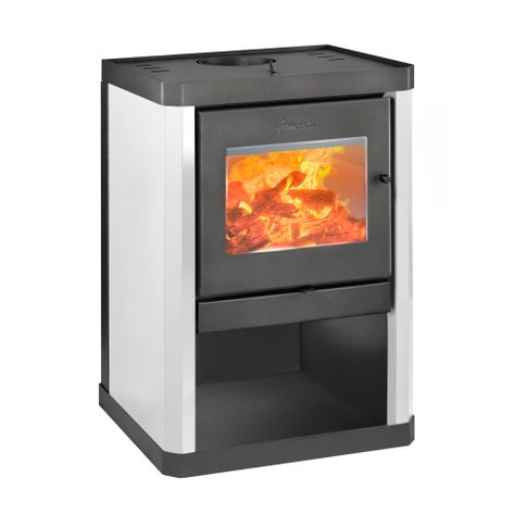 Calefactor a Leña Amesti Classic 400 Blanco-0