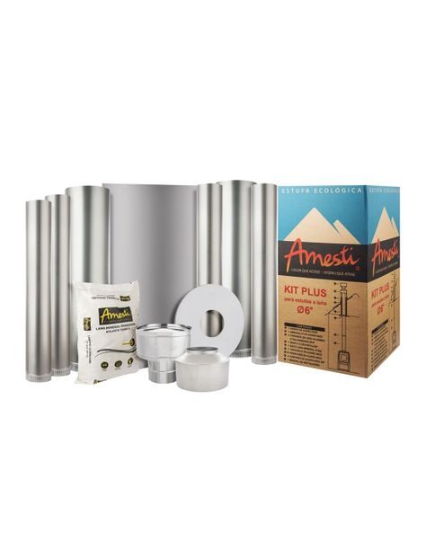 Kit de Instalación a leña 6 Pulgadas Amesti-0