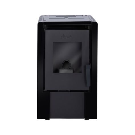 Calefactor a Pellet Amesti Italy 6100 Negro Satinado-1