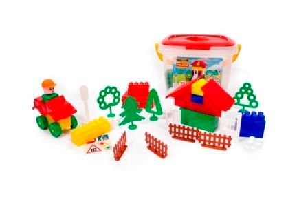 Balde Tipo Lego 52 Piezas-0