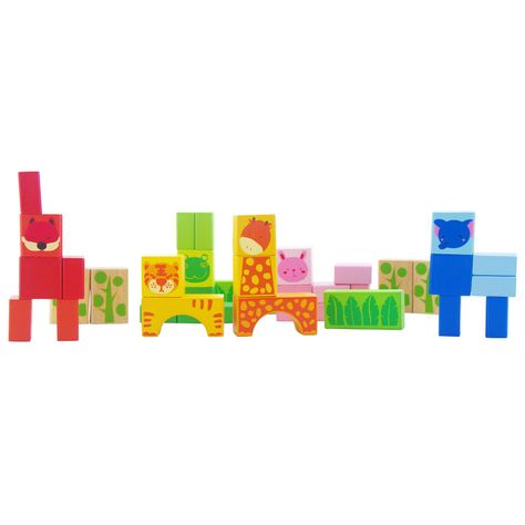 Juego De Construcción Forma De Animales-1