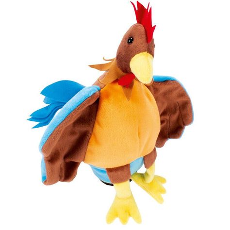 Títere Gallo 28 cm-0