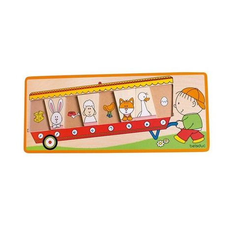 Puzzle De Seriación Animalitos-0