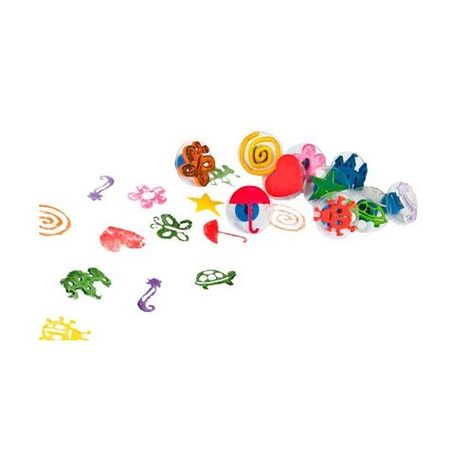 Timbres De Juego Imaginativo 1 Jumbo Con Base Transparente-0