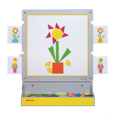Juego De Pared Con Patrones y Pizarra Imantada-0