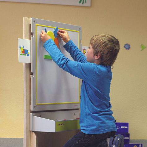 Juego De Pared Con Patrones y Pizarra Imantada-1