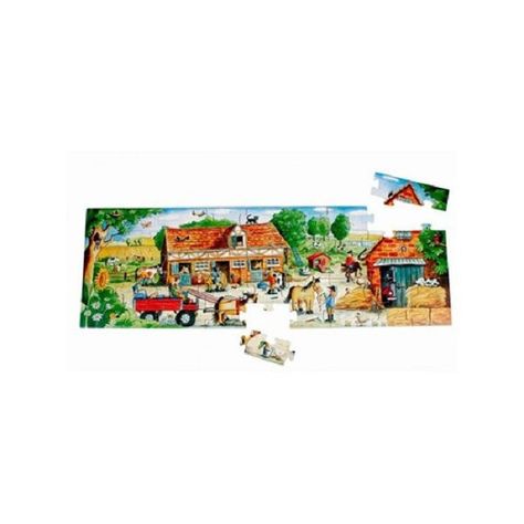 Puzzle De La Granja Jumbo-0