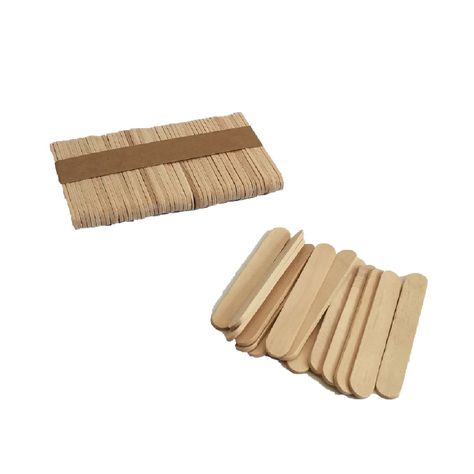 Set 100 Palitos De Helado XS Color Natural-1