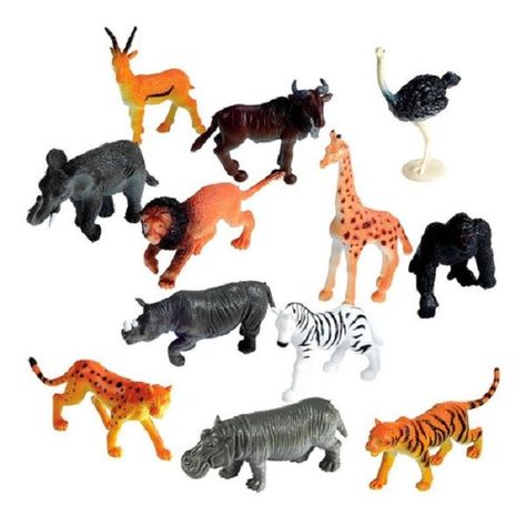 Pote De Animales De La Jungla-0