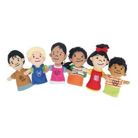 Set De Títeres De Dedos Niños Del Mundo-0