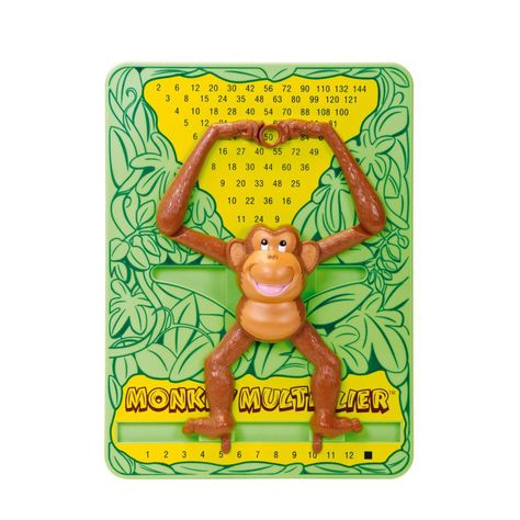 Juego Mono Aprendiendo Las Tablas De Multiplicar-0