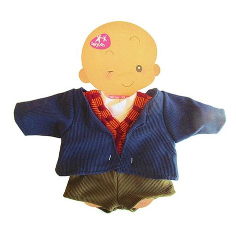 Vestimenta Muñeco Niño 38 cm.-0