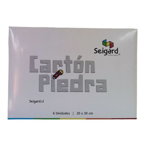 Cartón Piedra 6 Unidades-1