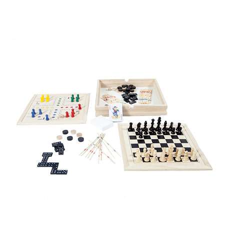 Juegos De Mesa 7 En 1-0