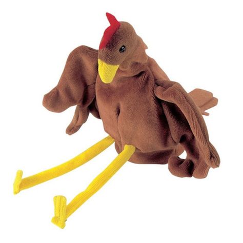 Títere Pollo 28 cm-0