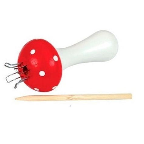 Telar En Forma De Hongo De Madera-0