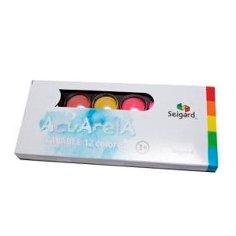 Acuarela Lavable 12 Colores-1