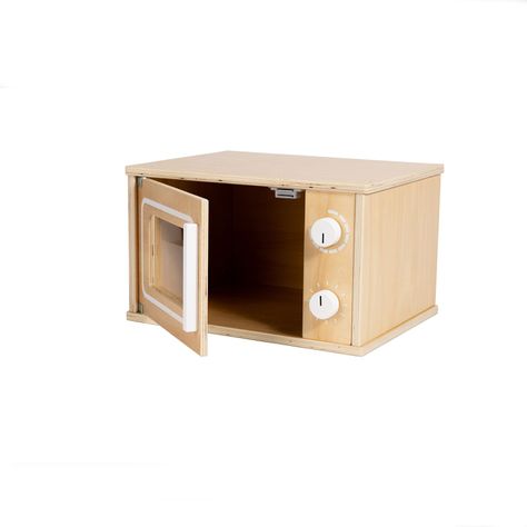 Microondas De Madera-1