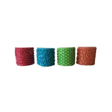 Set De 4 Timbres De Goma-0