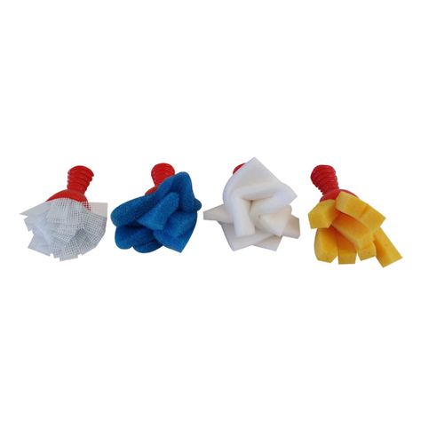 Set De 4 Brochas Con Diferentes Texturas-2