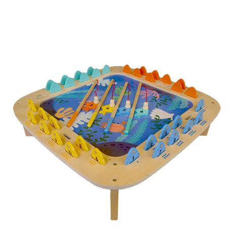 Pesca Magnética De Madera-1