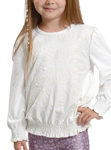 Polera Manga larga Niña-0