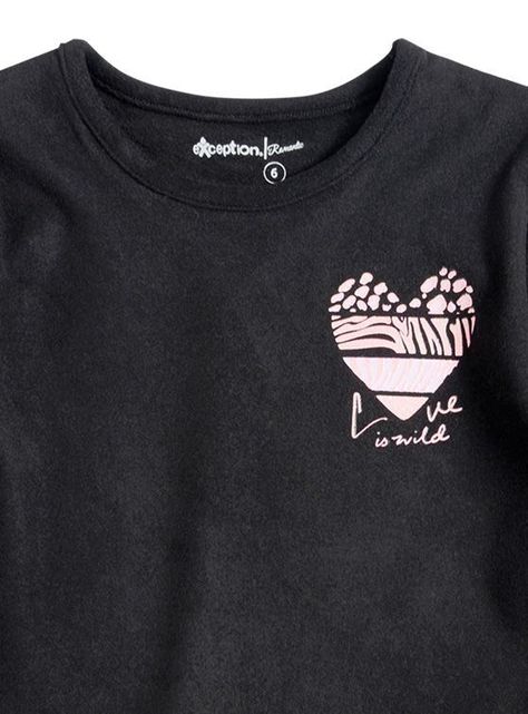 Polera Manga Afranelada larga Niña-1