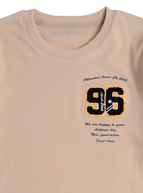 Polera Manga Afranelada larga Niño-1