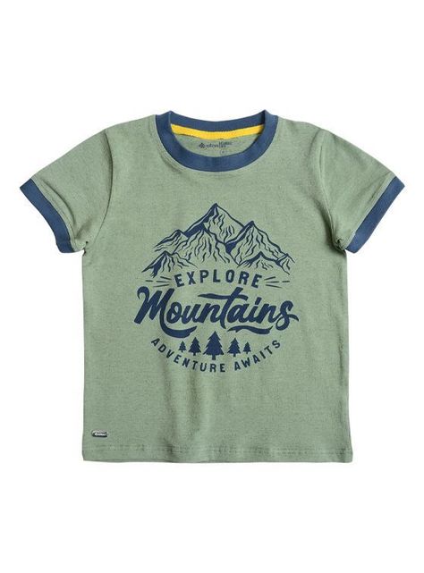 Polera Niño Algodón Manga Corta Verano-0