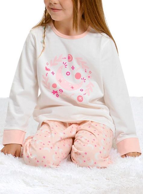 Pijama Niña Manga Larga-0