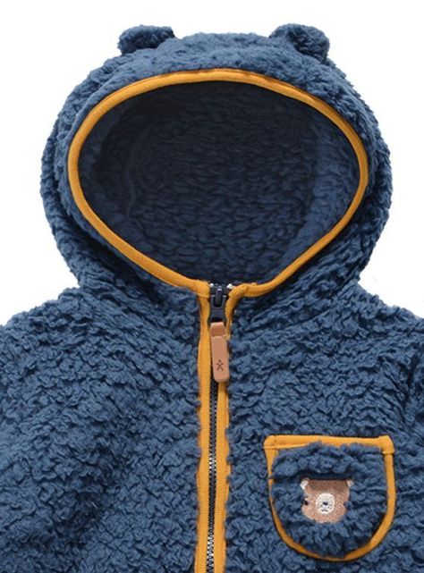Polerón Chiporro Bebé Niño con Gorro-1
