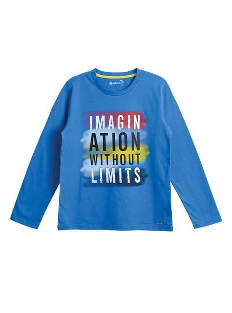 Polera Niño Estampada Imagination-0