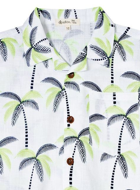 Camisa Tela Niño Algodón con Bolsillo-2