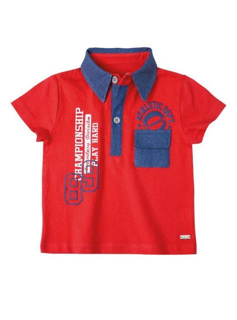 Conjunto Polera y Bermuda Mezclilla Bebé Niño-2