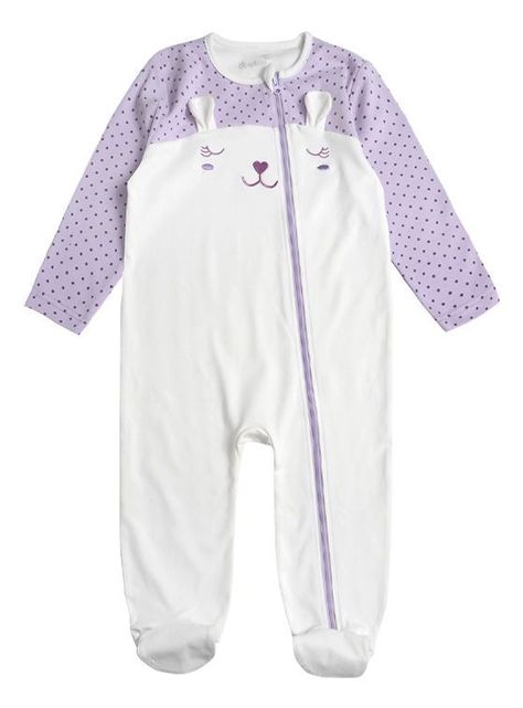 Pijama Manga Larga Bebé Niña-1