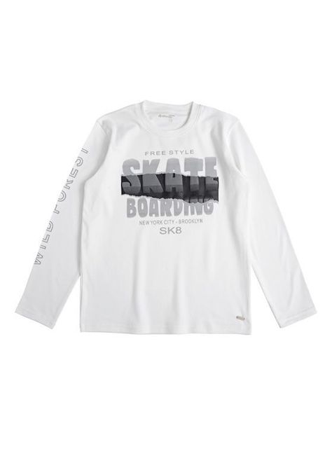 Polera Manga Afranelada larga Niño con Estampado-0