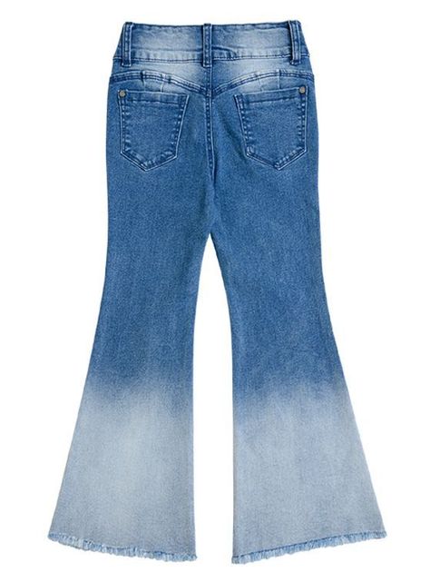 Jeans Flare Niña Destroyer y Strass-3