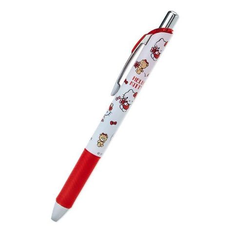 Bolígrafo de Tinta gel retráctil pentel energel Hello Kitty Sanrio Original Made in Japan-1