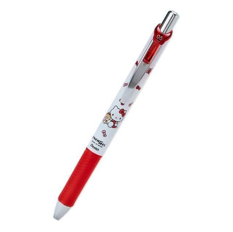 Bolígrafo de Tinta gel retráctil pentel energel Hello Kitty Sanrio Original Made in Japan-4