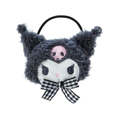 Colita para el pelo de felpa SANRIO ORIGINAL KUROMI-0