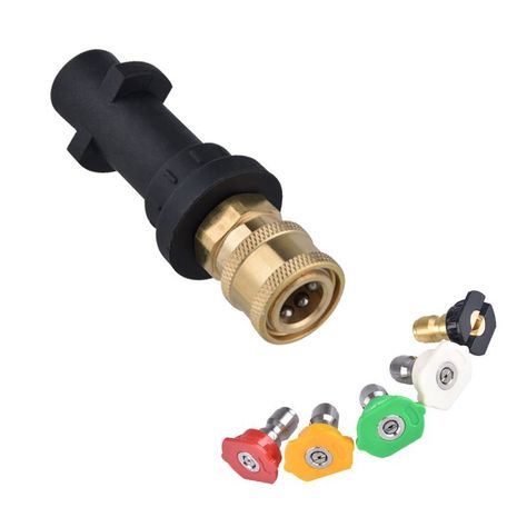 Set Adaptador 5 Boquillas Para Hidrolavadora Karcher K2 - K7-0