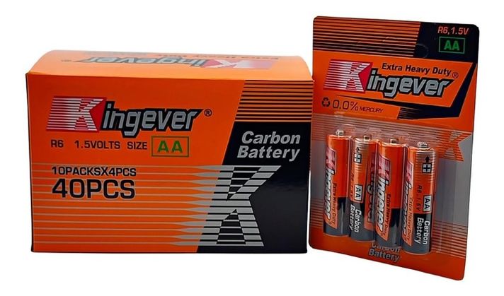 Pack Pilas Doble Aa Kingever 20 Unidades-1