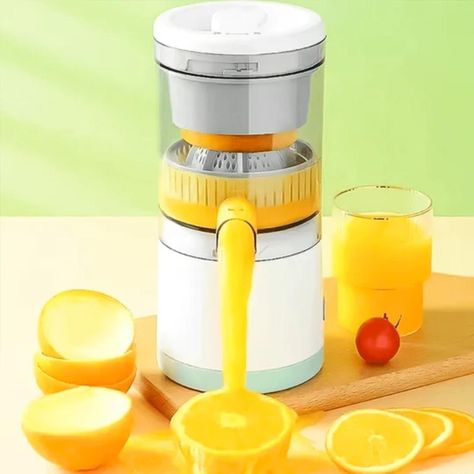 Exprimidor Eléctrico De Frutas Portátil Recargable Jugos-2