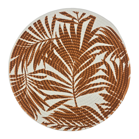 Set 2 Base Para Olla Cosas Calientes Individuales Terracota-0