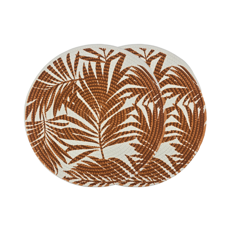 Set 2 Base Para Olla Cosas Calientes Individuales Terracota-1